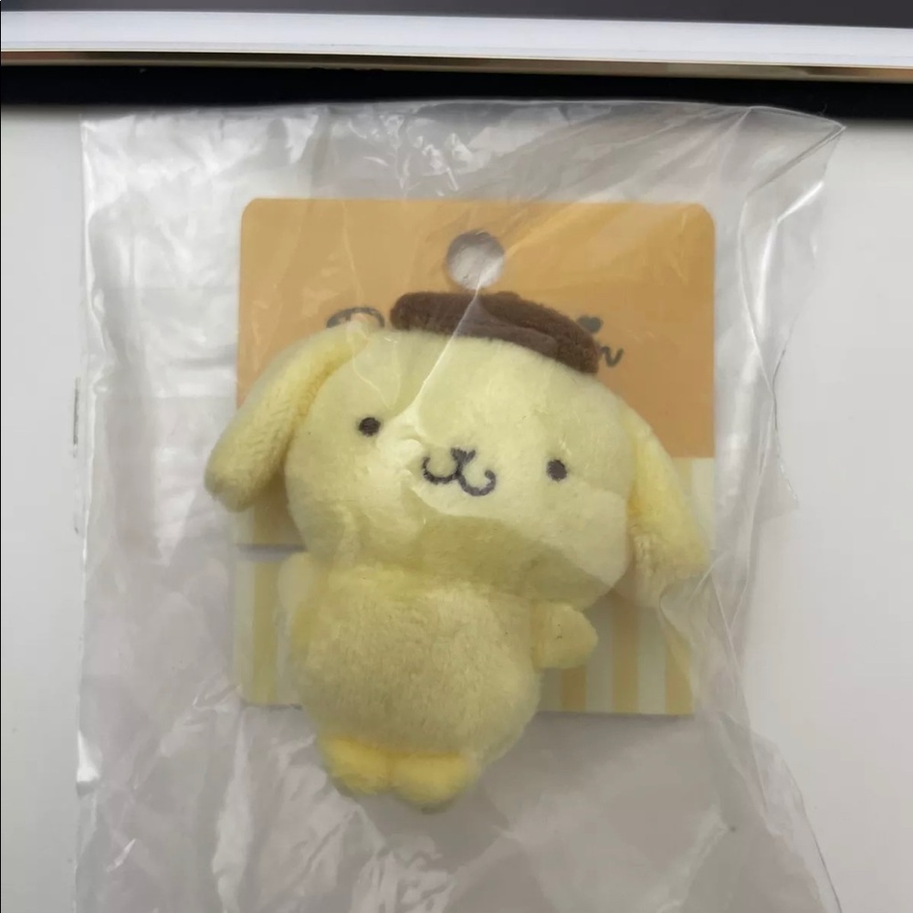 Sanrio pompompurin hair tie